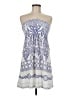 Language Paisley Blue Casual Dress Size M - photo 1