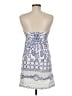 Language Paisley Blue Casual Dress Size M - photo 2