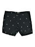 Caribbean Joe Print Black Shorts Size 10 - photo 1