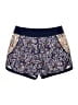 Lands' End Paisley Blue Shorts Size 8 - photo 1