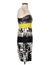 BCBGMAXAZRIA 100% Polyester Graphic Black Cocktail Dress Size 4 - photo 4