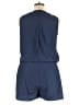 Gap Solid Blue Romper Size XL - photo 2