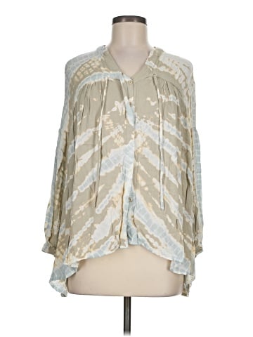 Young Fabulous & Broke 3/4 Sleeve Blouse (view 1)