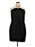 Speechless Solid Black Cocktail Dress Size 20 - photo 1