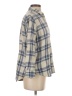 Madewell 100% Cotton Plaid Gray Long Sleeve Button-Down Shirt Size XS - photo 4
