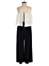 Intermix Color Block Ivory Jumpsuit Size 2 - photo 2
