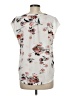 Fun2Fun Print Ivory Short Sleeve Blouse Size M - photo 2