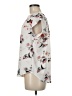 Fun2Fun Print Ivory Short Sleeve Blouse Size M - photo 5
