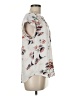Fun2Fun Print Ivory Short Sleeve Blouse Size M - photo 4