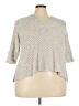 Nic + Zoe Tweed Silver Pullover Sweater Size 3X - photo 1