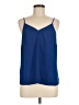 Halogen 100% Polyester Blue Sleeveless Blouse Size M - photo 1