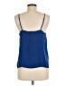 Halogen 100% Polyester Blue Sleeveless Blouse Size M - photo 2