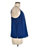 Halogen 100% Polyester Blue Sleeveless Blouse Size M - photo 4