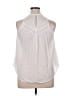 Volcom 100% Viscose White Sleeveless Blouse Size 14 - photo 2
