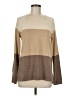 Jeanne Pierre Color Block Tan Pullover Sweater Size M - photo 1