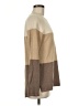 Jeanne Pierre Color Block Tan Pullover Sweater Size M - photo 4