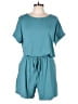 Zenana Solid Teal Romper Size XL - photo 1