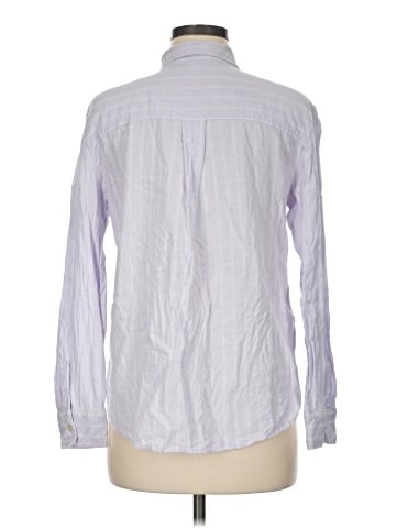 Ann Taylor LOFT Long Sleeve Button-Down Shirt (view 2)