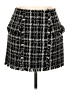 Ronny Kobo Tweed Black Formal Skirt Size L - photo 1