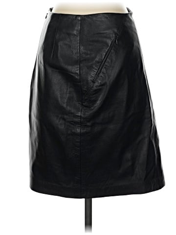 Linda Allard Ellen Tracy Faux Leather Skirt (view 1)