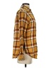 St. John's Bay Plaid Yellow Long Sleeve Button-Down Shirt Size S - photo 4