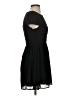 TOBI Solid Black Cocktail Dress Size XS - photo 4