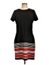 Calvin Klein Stripes Black Casual Dress Size 12 - photo 1