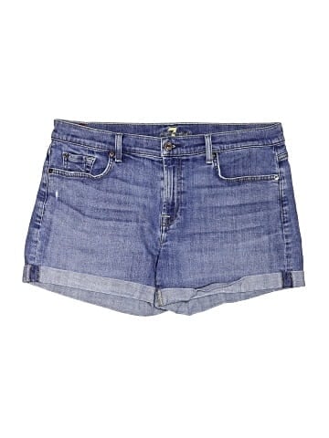 7 For All Mankind Denim Shorts (view 1)