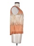 XCVI 100% Cotton Orange Sleeveless Blouse Size XS - photo 4