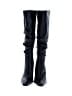 Vince Camuto 100% Leather Black Boots Size 8 1/2 - photo 2