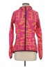 Reebok 100% Polyester Print Pink Windbreaker Size S - photo 1