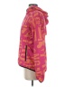 Reebok 100% Polyester Print Pink Windbreaker Size S - photo 5