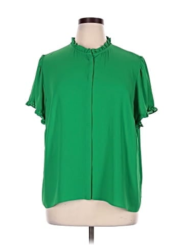 T Tahari Short Sleeve Blouse (view 1)