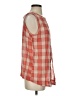 Sandra Ingrish 100% Cotton Orange Sleeveless Blouse Size S - photo 4