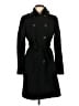 J.Crew Black Wool Coat Size 8 - photo 1