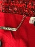 Chico's Tweed Red Blazer Size 10 - photo 6