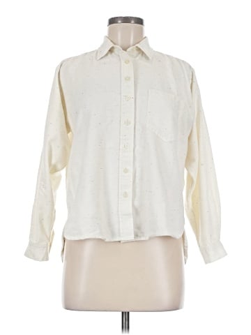 Ann Taylor LOFT Long Sleeve Button-Down Shirt (view 1)