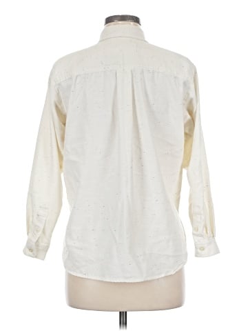 Ann Taylor LOFT Long Sleeve Button-Down Shirt (view 2)