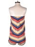 Delia's Chevron-herringbone Orange Romper Size M - photo 2