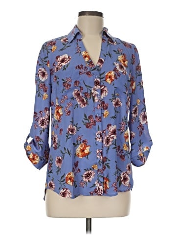 Iz Byer 3/4 Sleeve Blouse (view 1)