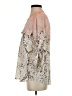 Calvin Klein 100% Polyester Animal Print Tan 3/4 Sleeve Blouse Size S - photo 5