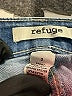 Refuge 100% Cotton Blue Denim Shorts Size 2 - photo 3