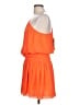 Ramy Brook 100% Polyester Solid Orange Cocktail Dress Size L - photo 5