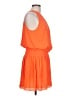 Ramy Brook 100% Polyester Solid Orange Cocktail Dress Size L - photo 4