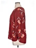 Daniel Rainn 100% Polyester Burgundy 3/4 Sleeve Blouse Size XL - photo 5