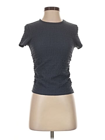 Madewell Ruched Crewneck Tee (view 1)