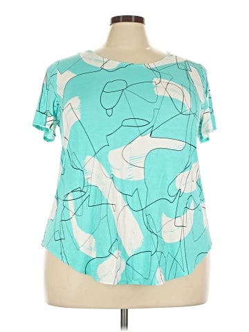 Alfani Short Sleeve Blouse (view 1)