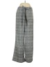 E&M Collection 100% Polyester Plaid Gray Dress Pants Size M - photo 1