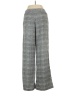 E&M Collection 100% Polyester Plaid Gray Dress Pants Size M - photo 2