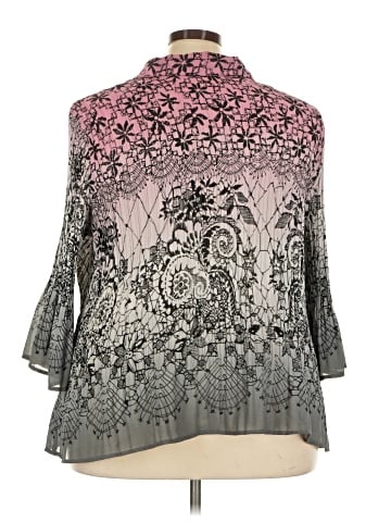 Avenue 3/4 Sleeve Blouse (view 2)